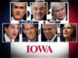 Photo of 2012 Iowa Republican Candidates for President
